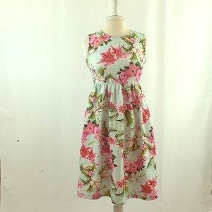 {asos Maternity} Teal Floral Dress- Baby Shower